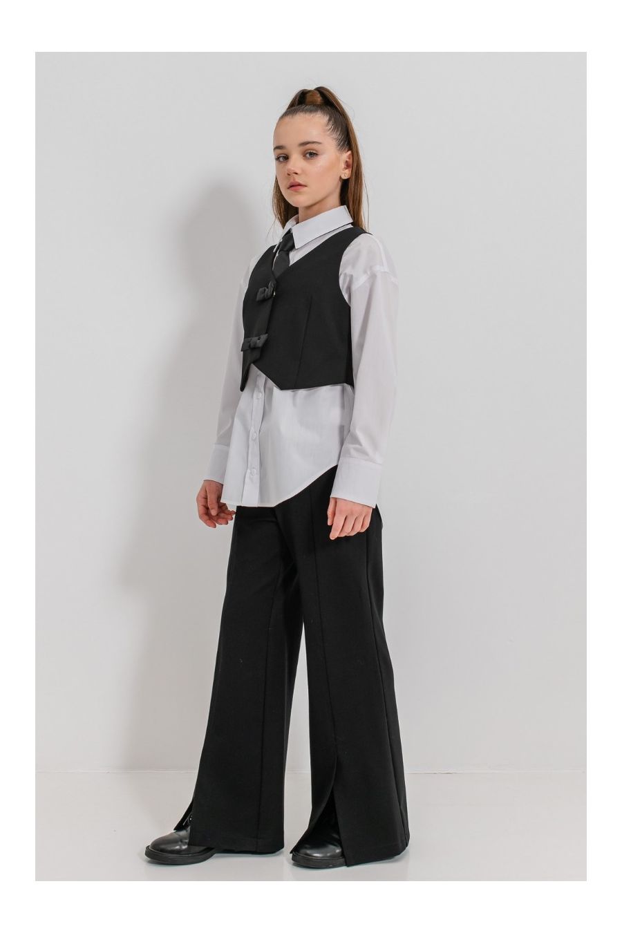 Pantaloni fete evazati Wendy