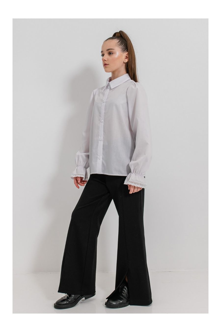 Pantaloni fete evazati Wendy