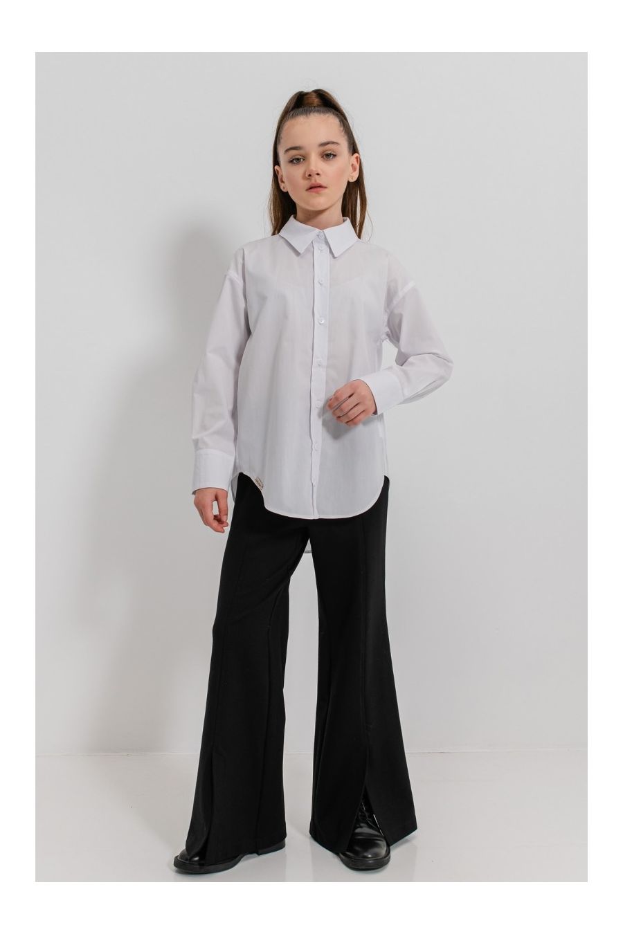 Pantaloni fete evazati Wendy