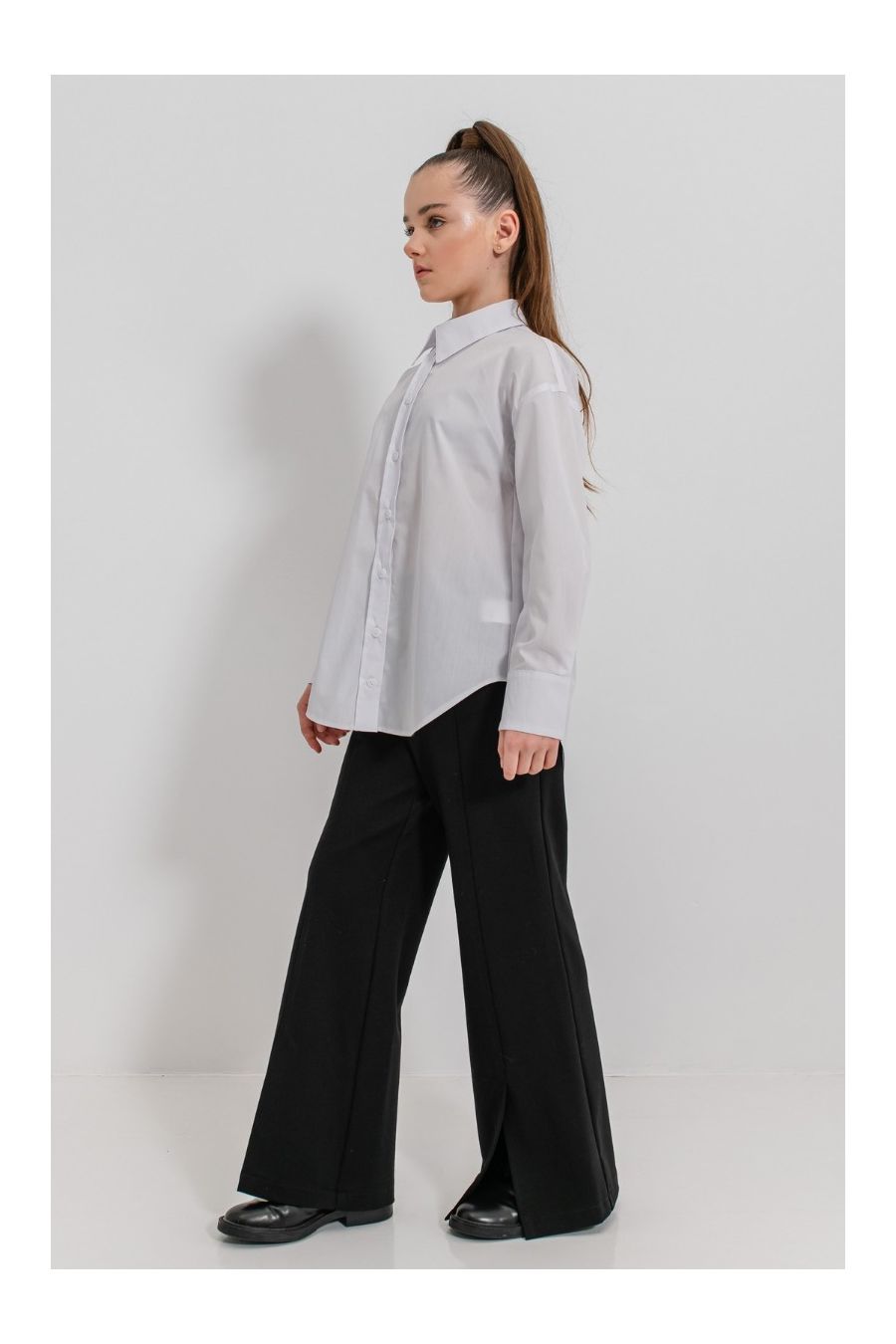 Pantaloni fete evazati Wendy