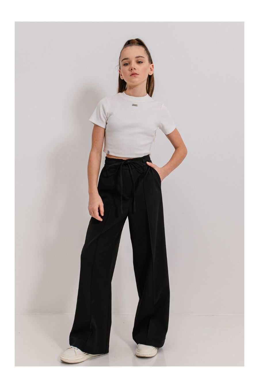 Pantaloni negri Daphne