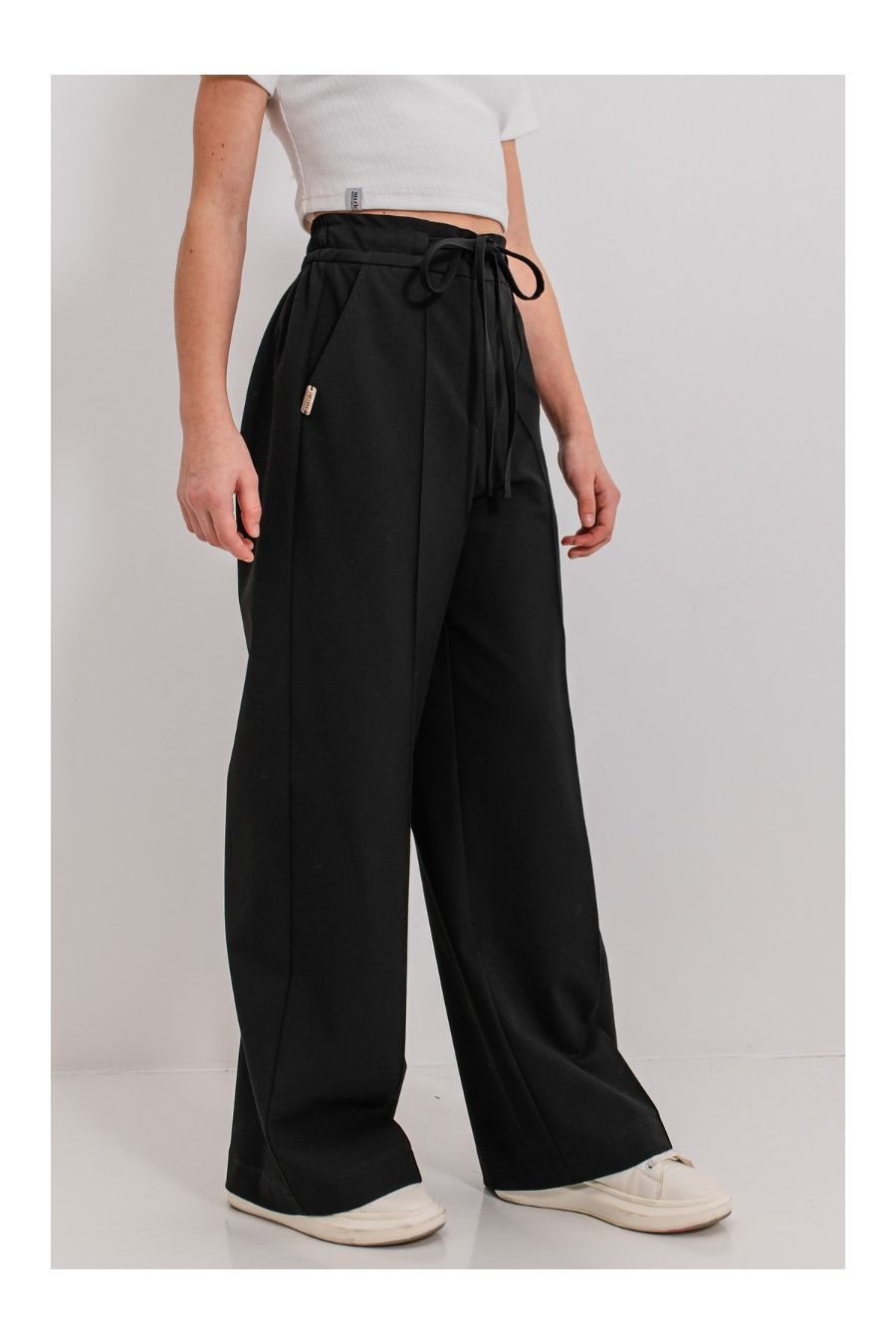 Pantaloni negri Daphne