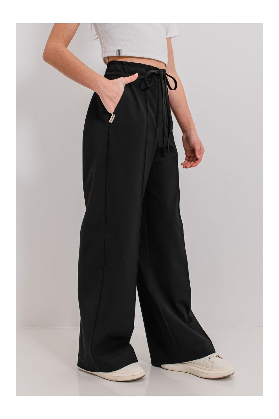 Pantaloni negri Daphne