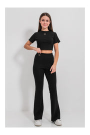 Pantaloni negri Casey