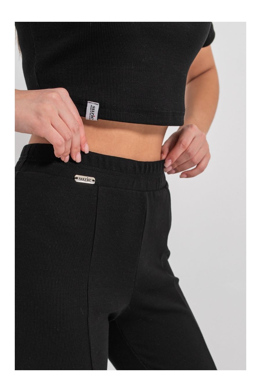 Pantaloni negri Casey