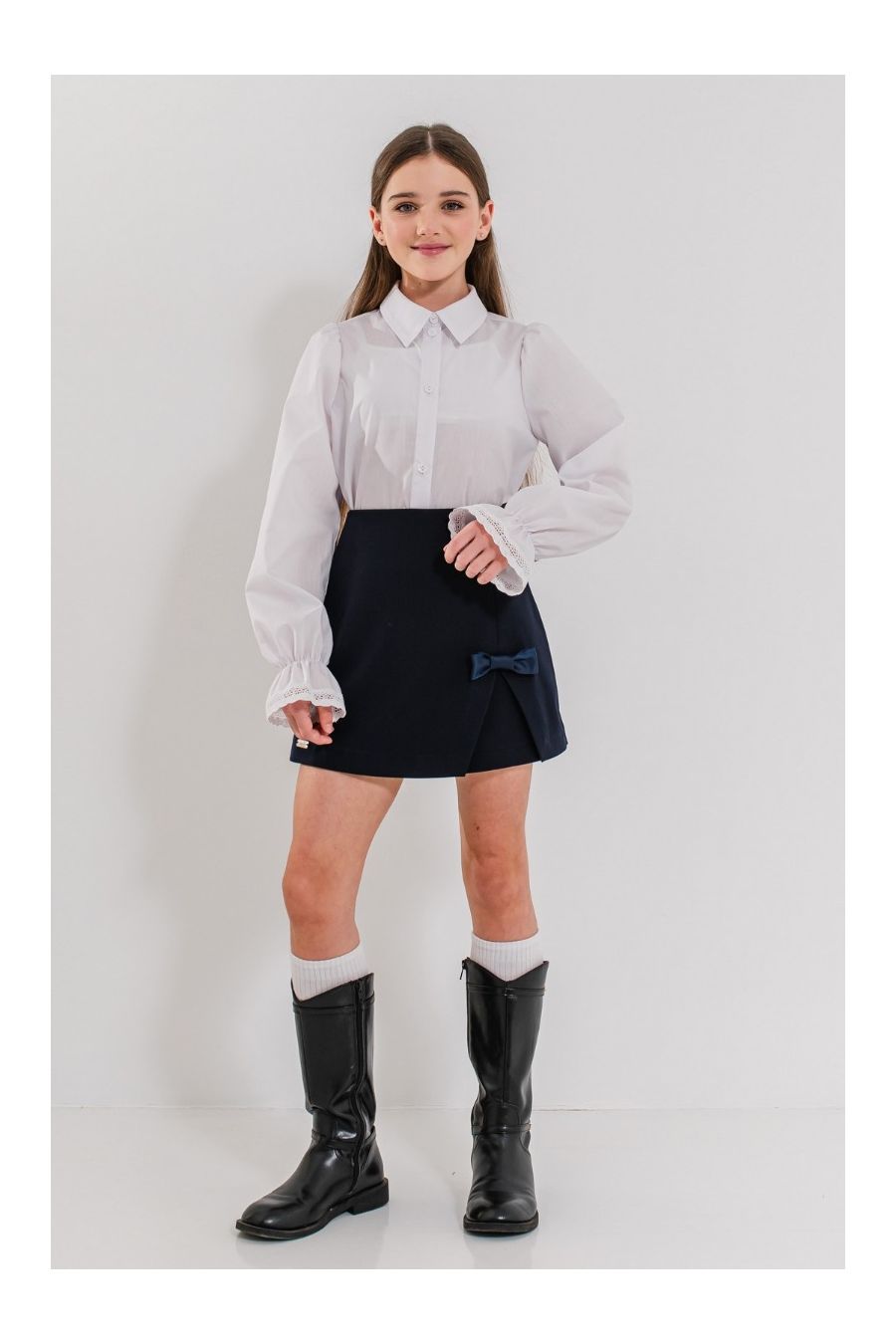 Fusta-pantalon scoala Kelly