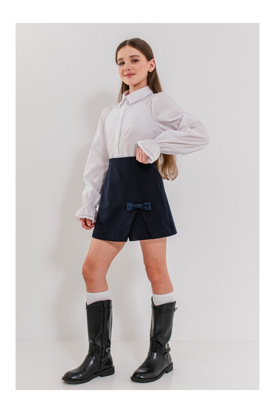 Fusta-pantalon scoala Kelly