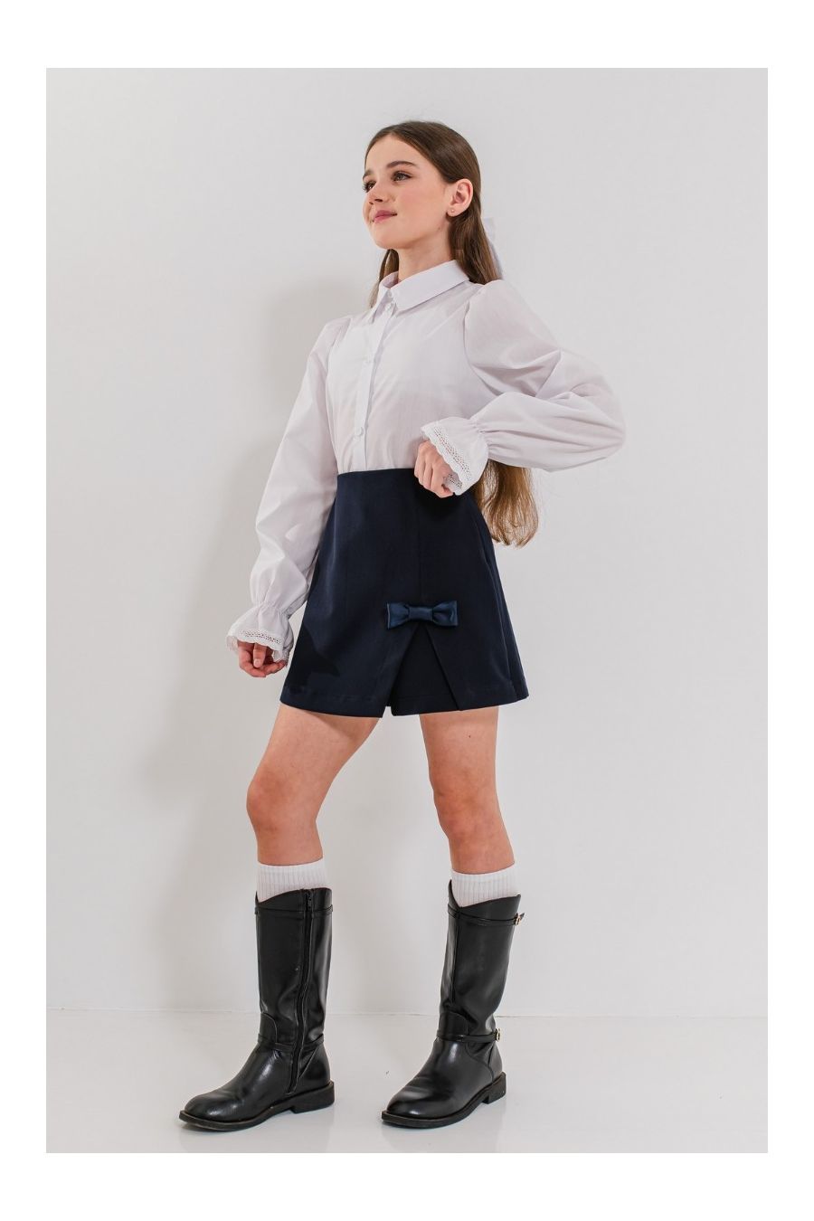 Fusta-pantalon scoala Kelly