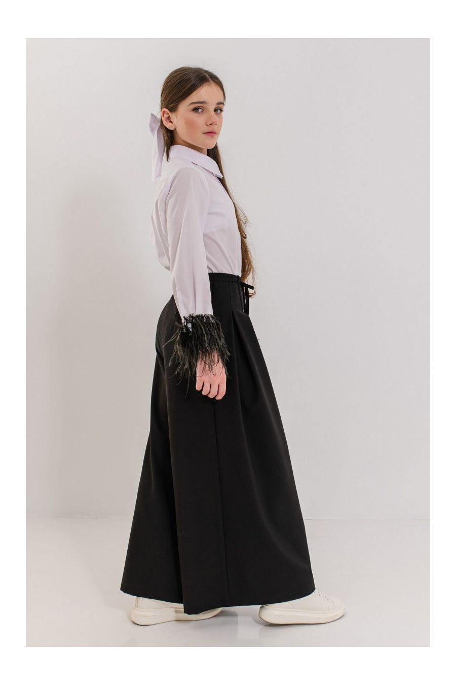 Pantaloni eleganti palazzo Leslie