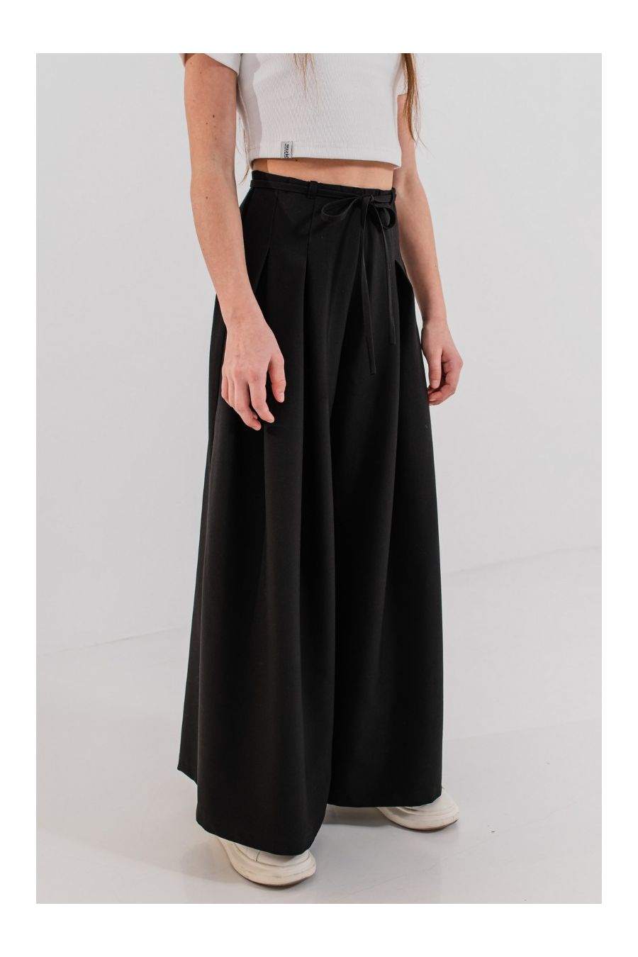 Pantaloni eleganti palazzo Leslie