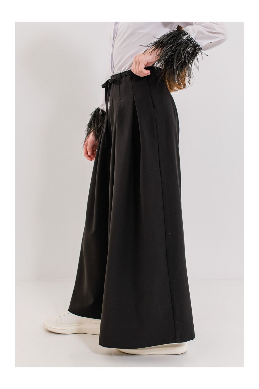 Pantaloni eleganti palazzo Leslie