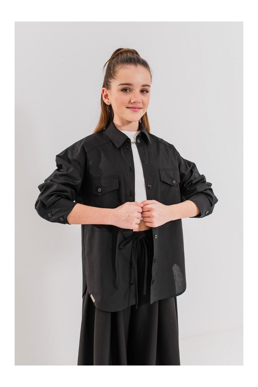 Pantaloni eleganti palazzo Leslie