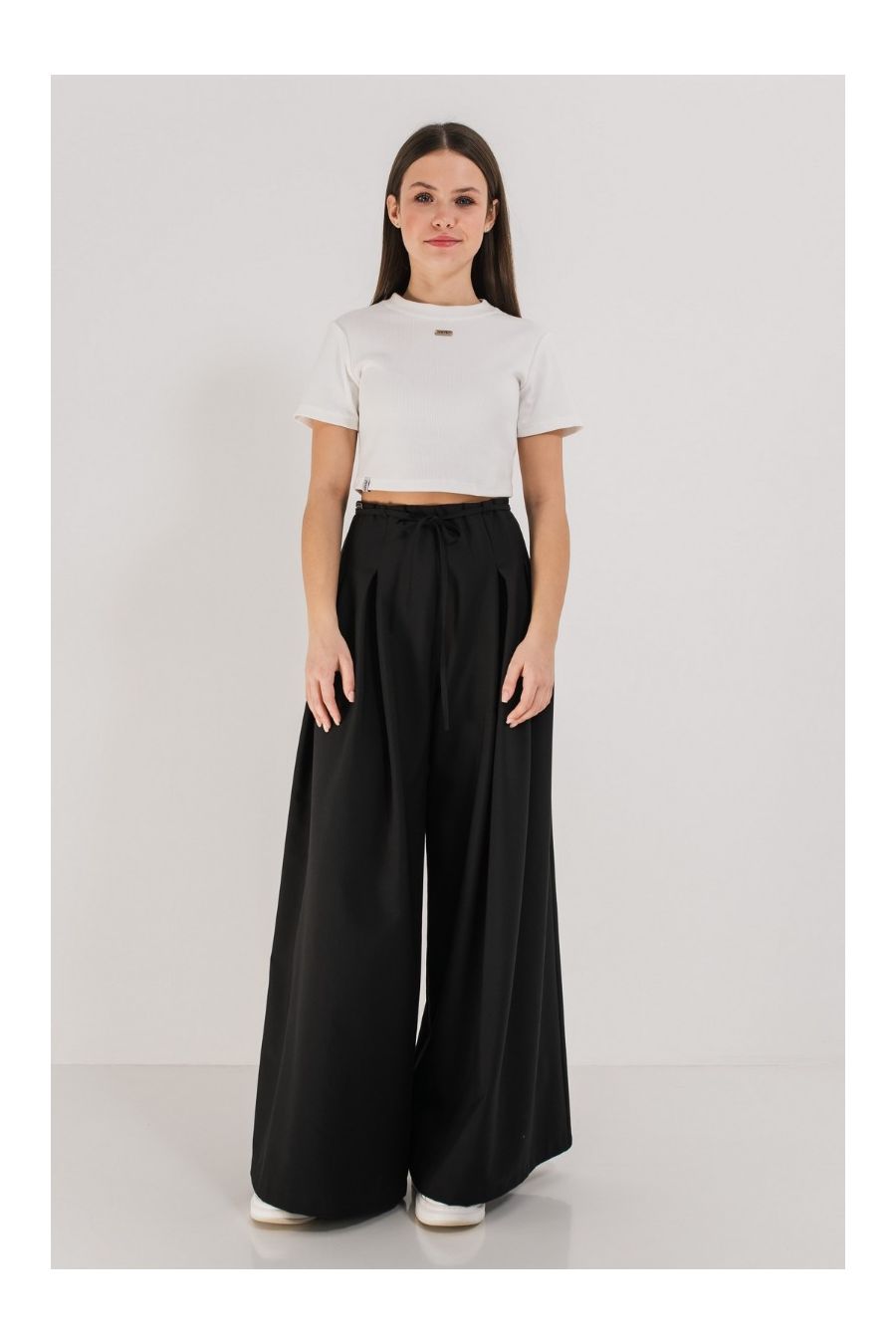 Pantaloni eleganti palazzo Leslie