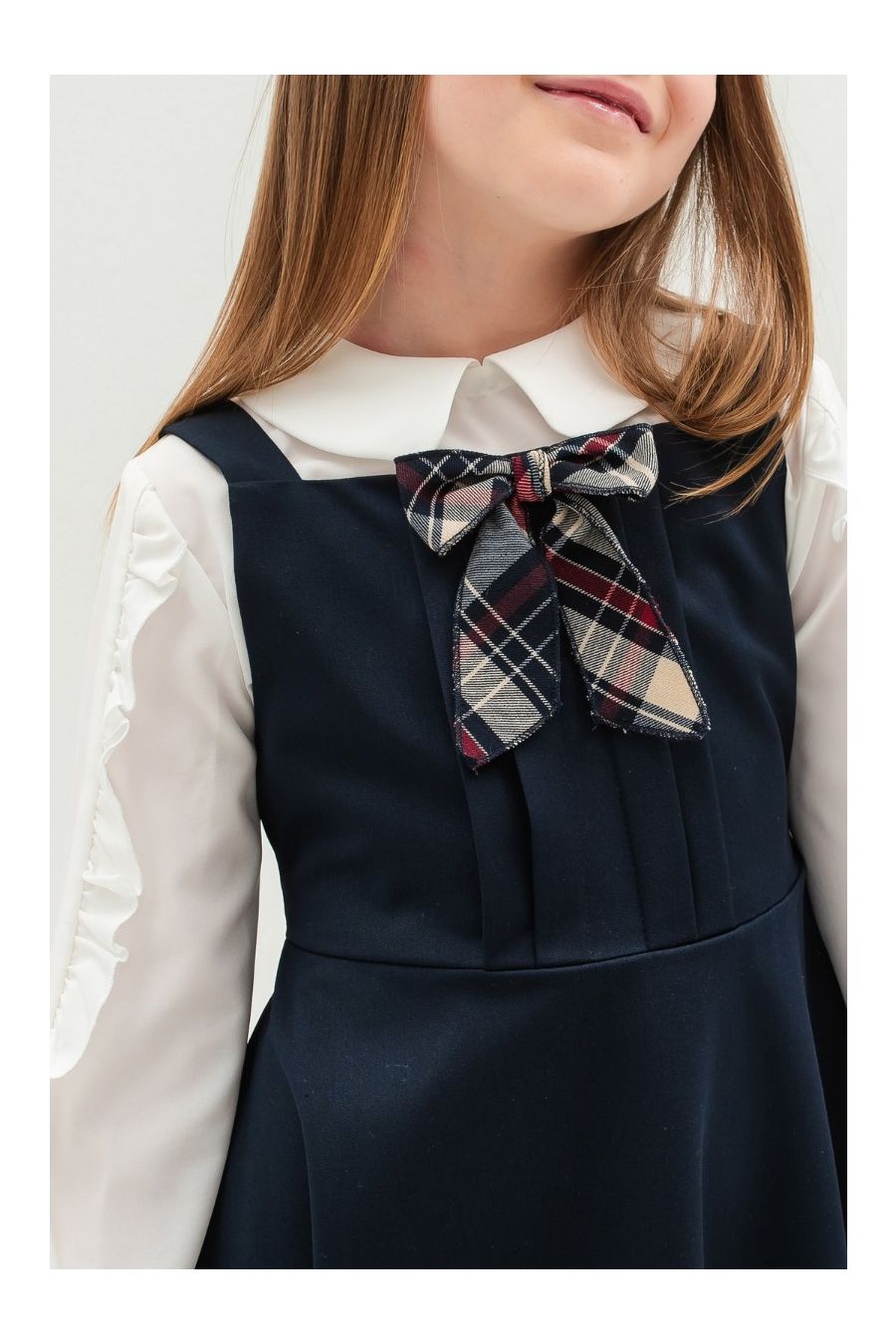 Sarafan scoala uniforma fetite Annette