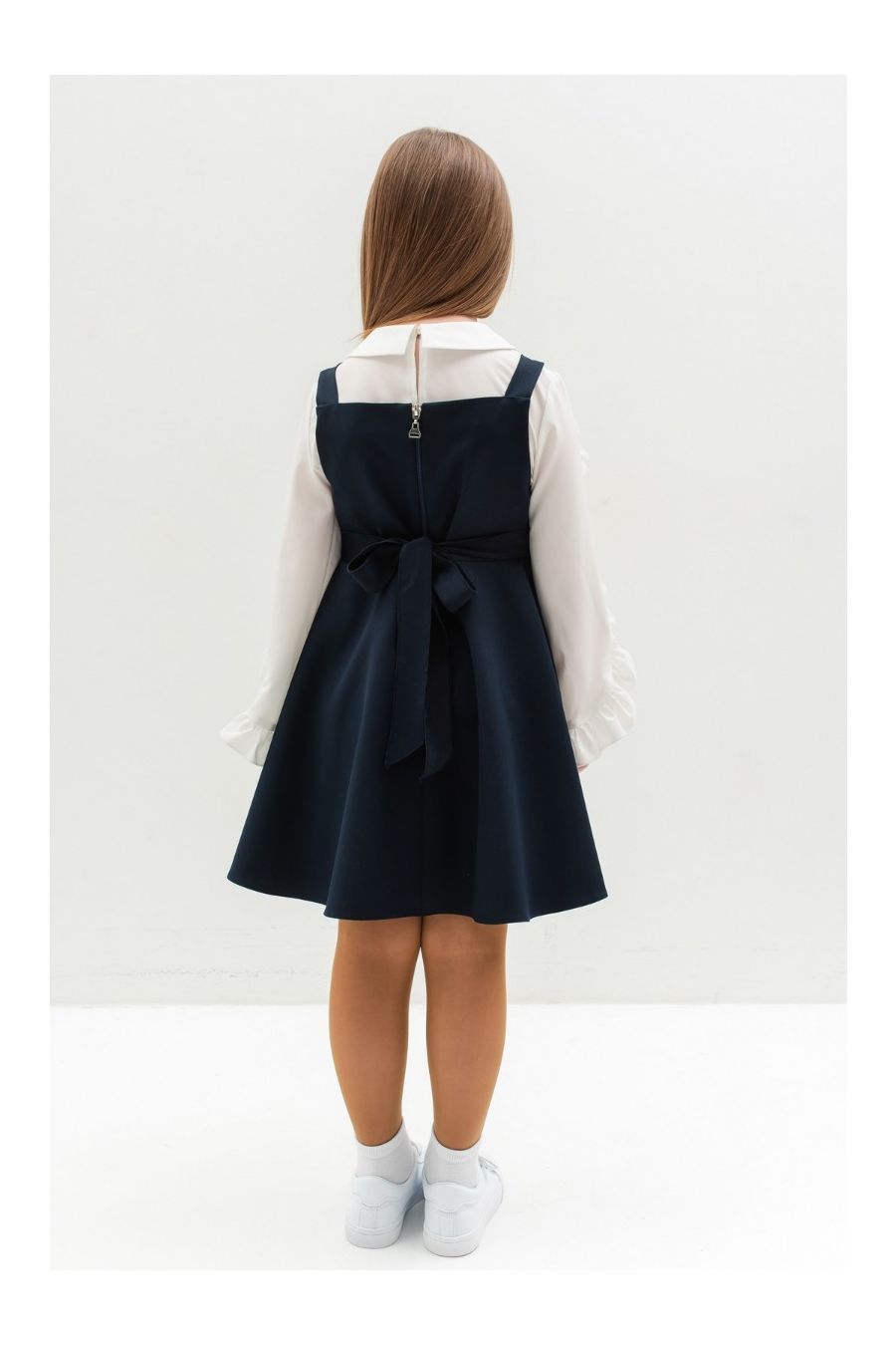 Sarafan scoala uniforma fetite Annette