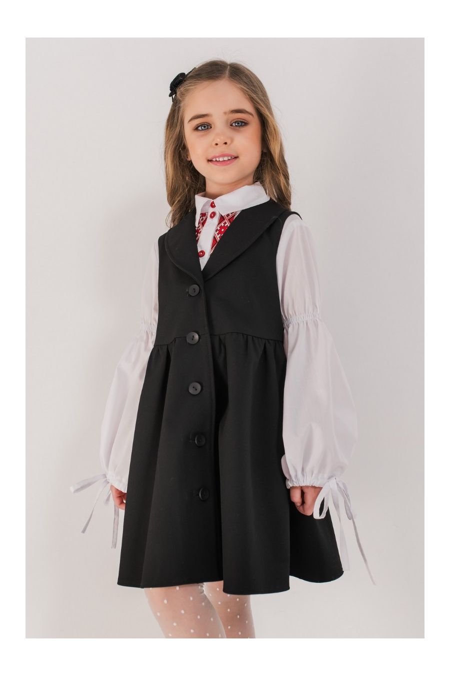 Sarafan scoala uniforma Ashley