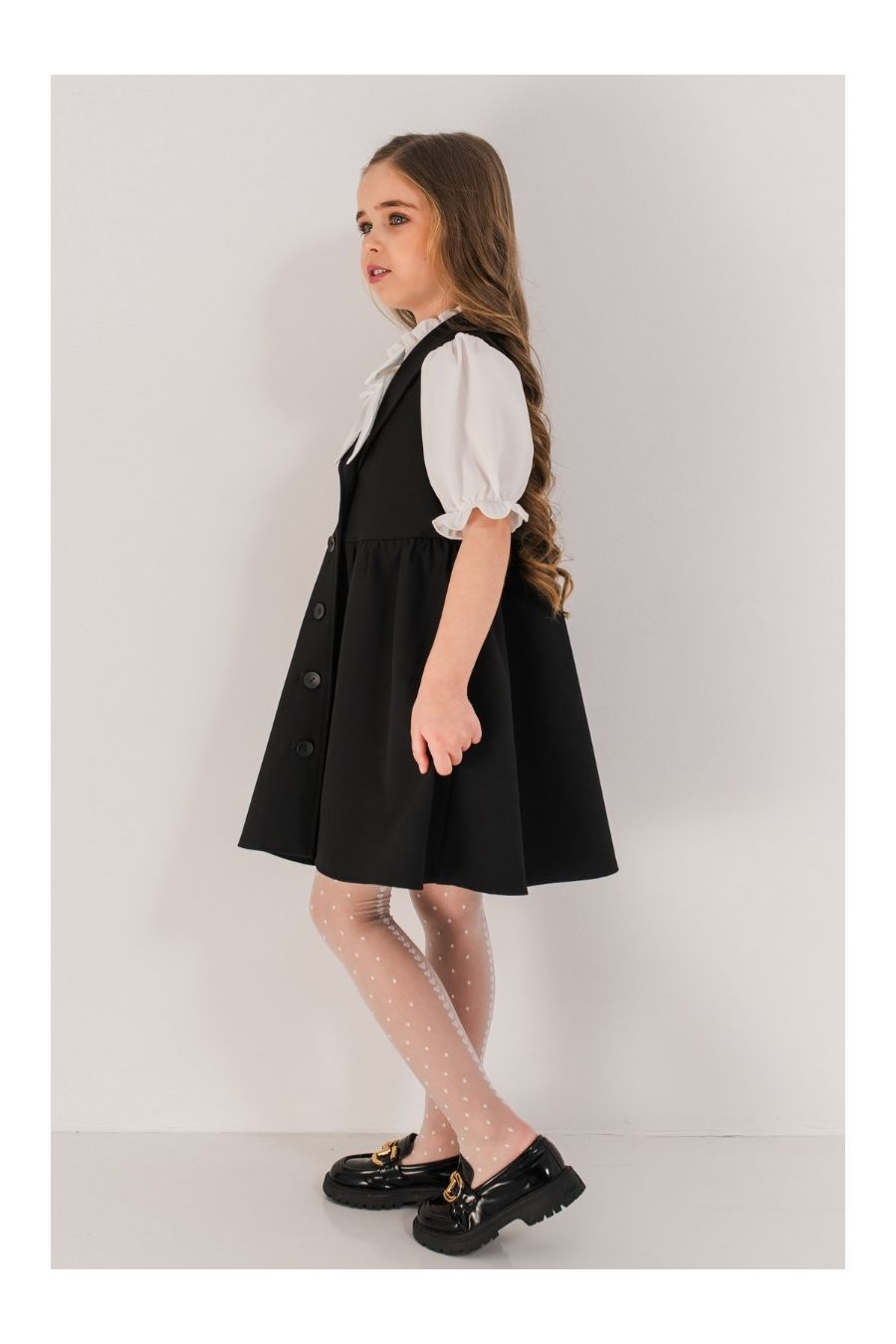 Sarafan scoala uniforma Ashley