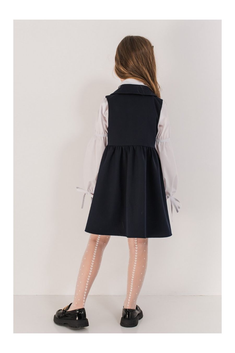 Sarafan scoala uniforma Ashley