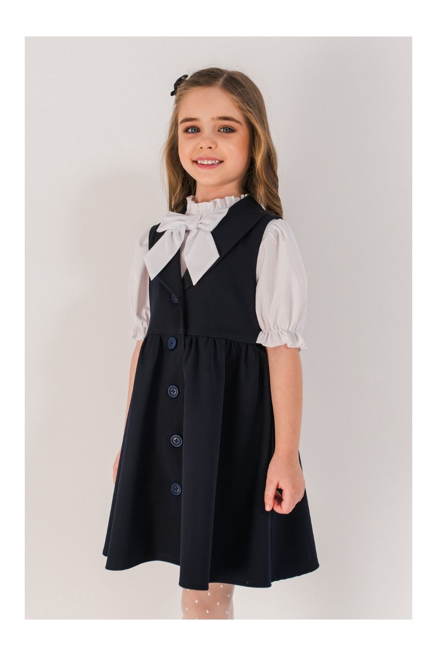 Sarafan scoala uniforma Ashley