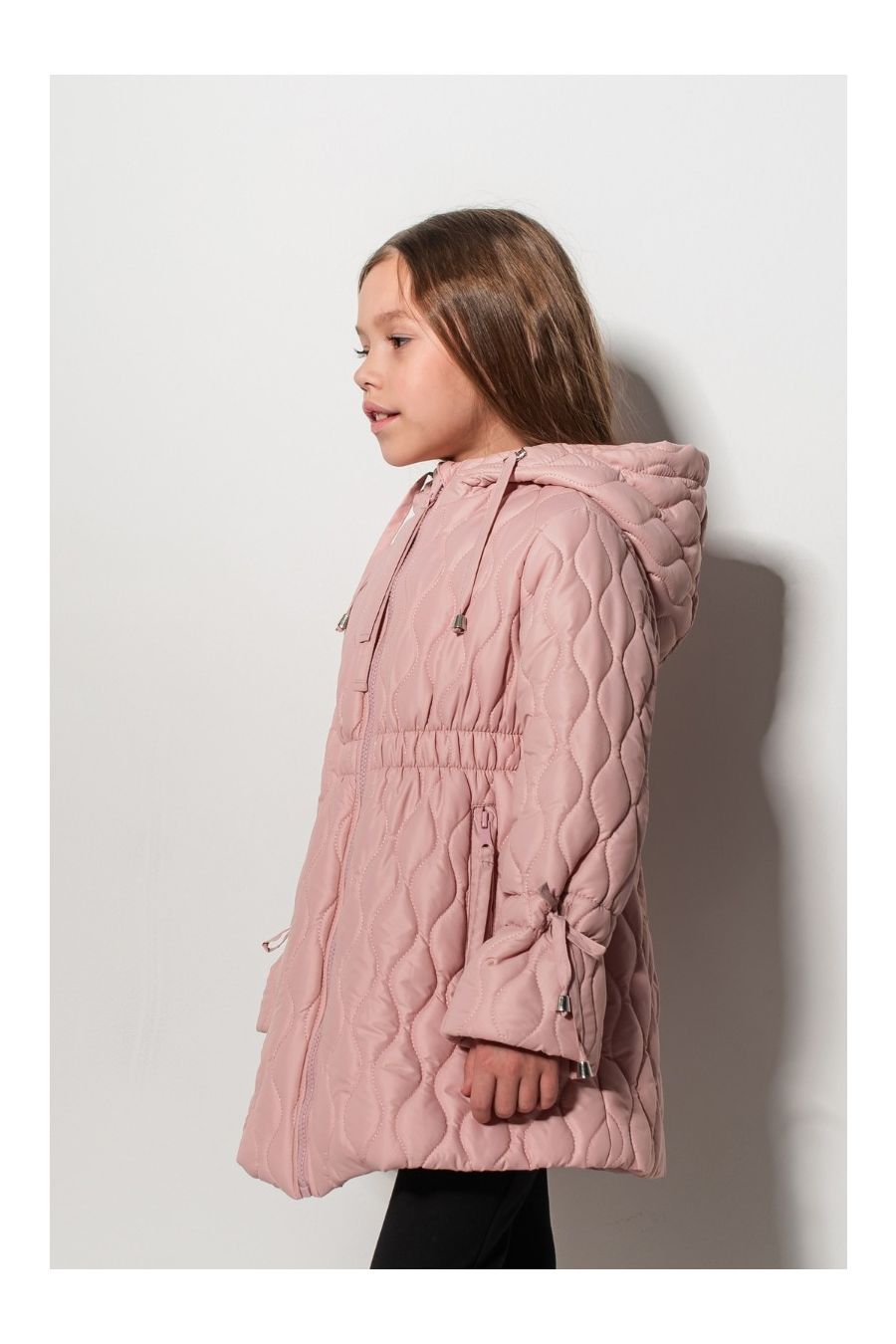 Geaca intermediara Felicity Roz Pudra